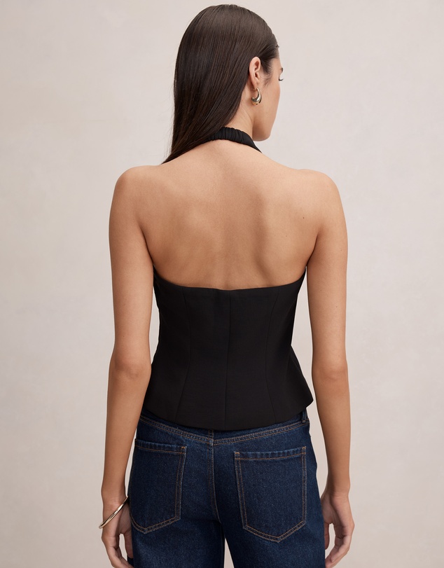 Forever New - Bria Hardware Keyhole Top