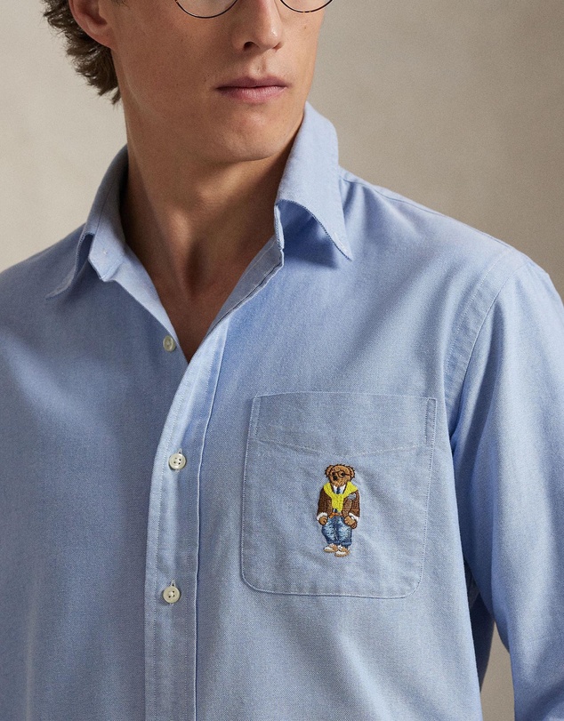 Polo Ralph Lauren - Custom Fit Polo Bear Oxford Shirt
