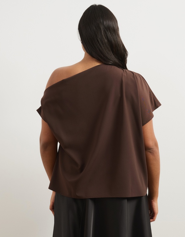 Atmos&Here Curvy - Willow Off Shoulder Top