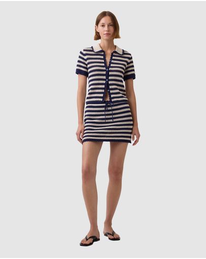 Navy Stripe