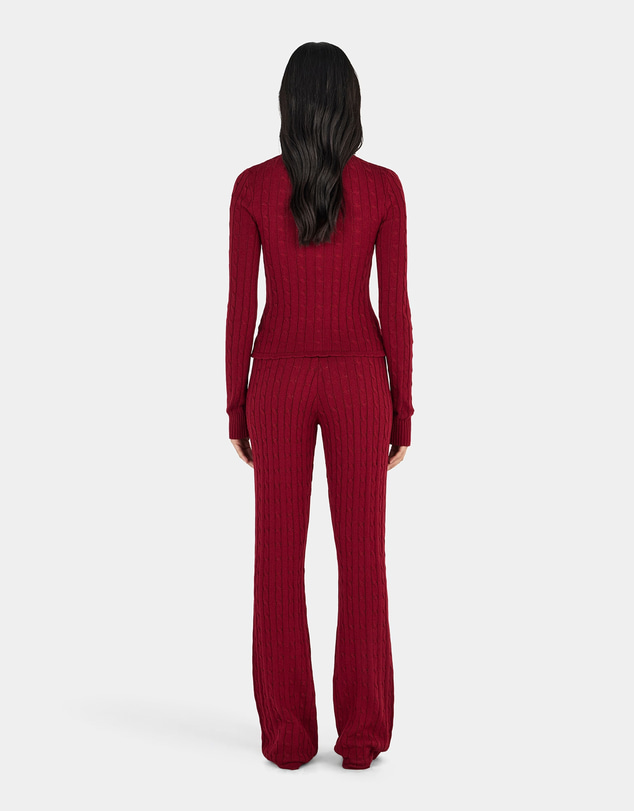 Ownley - Clarisse Cable Knit Jacket
