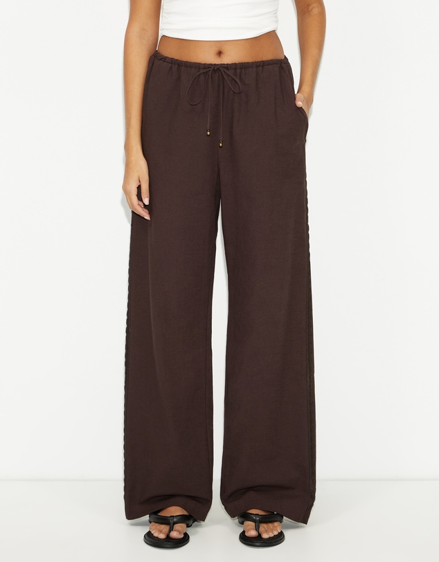 Dazie - Solvento Linen Blend Pants