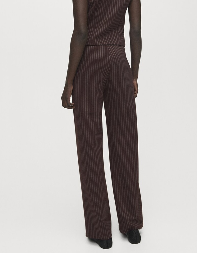 M.N.G - Straight-Fit Trousers With Elastic Waist
