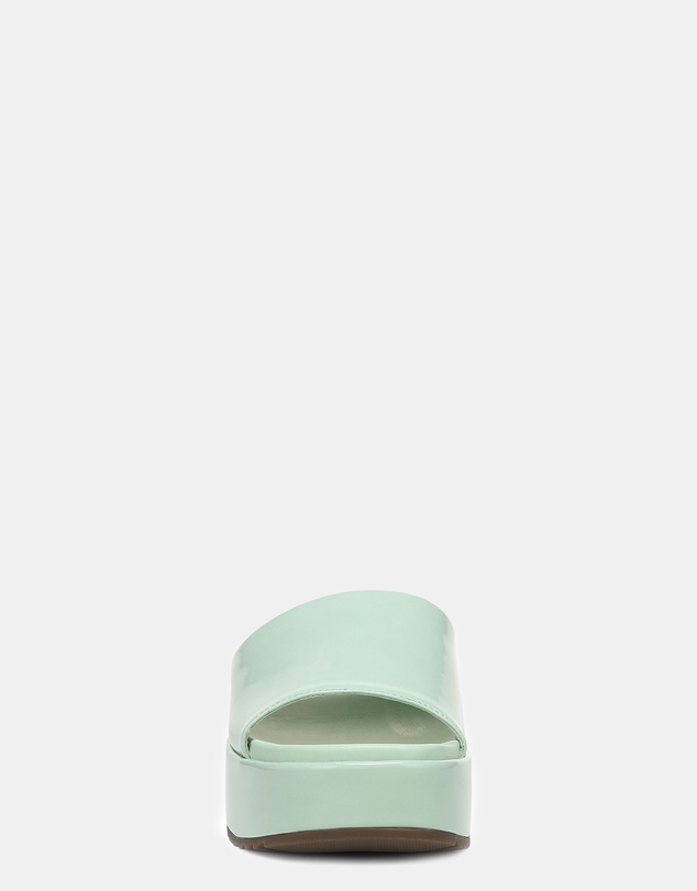 Vionic - Trista Flatform Slide - Menta Patent