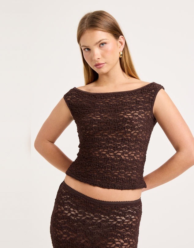 Rolla's - Rosalie Lace Top