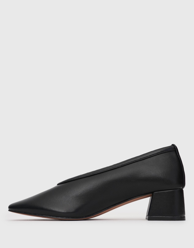 Betts - Alora Block Heel Ballet Pumps