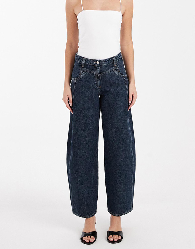 TOPSHOP - Julia Multi Pocket Jeans DB Dnm