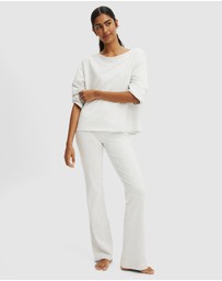 Cotton On Body - Dreamy Soft Boat Neck Long Sleeves