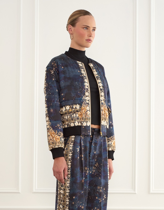 Aqua Blu Australia - Andromeda Cameron Bomber Jacket
