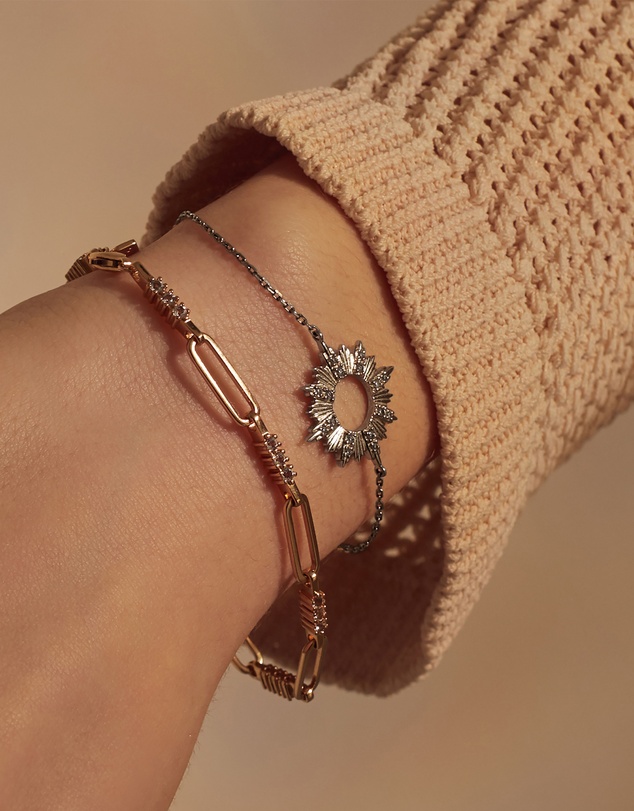 Wanderlust + Co - Sunseeker Silver Bracelet