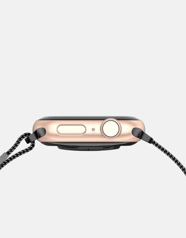 Friendie - Stainless Steel Woven Mesh Loop Band - The Melbourne - Apple Watch Compatible