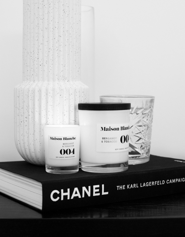 Maison Blanche - 004 Bergamot & Tobacco - Small Candle