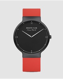 Bering - Gents Max René 40mm Black Red Watch