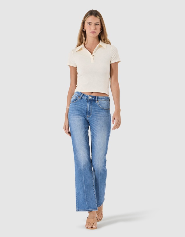 Rolla's - Midtown Boot Jean - Iris Blue