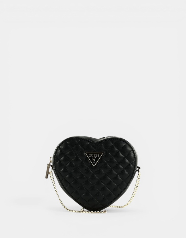 GUESS - Rianee Quilt Heart Bag