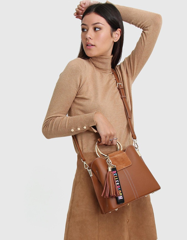 Belle & Bloom - Twilight Leather Cross-Body Bag