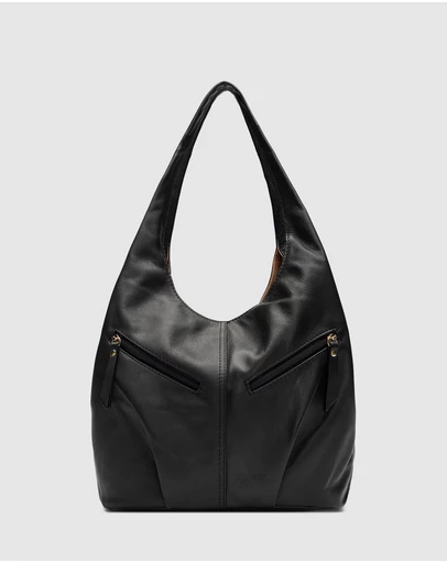 Florence - Catalina Black Hobo Bag