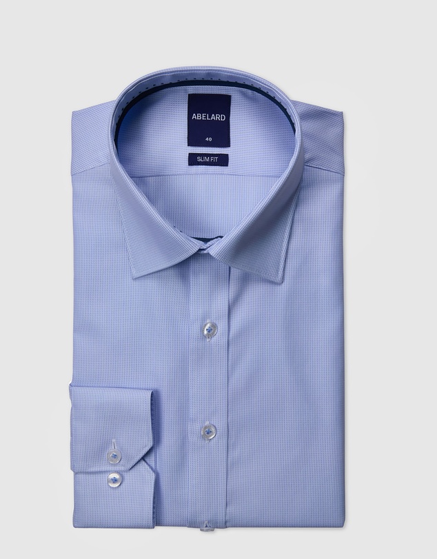 Abelard - Ziggurat Zig-Zag Twill Slim Fit Shirt