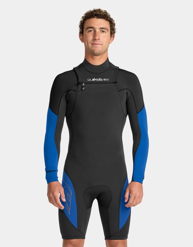 Quiksilver - Mens 2/2 Mercury Spring Chest Zip Wetsuit