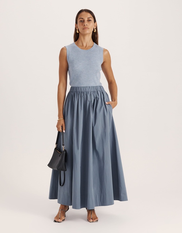 SABA - Franka Merino Wool Ribbed Tank