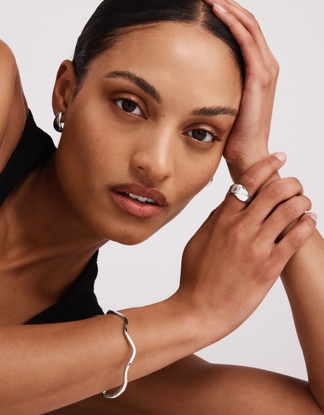 Michael Hill - Wave Bangle in Sterling Silver