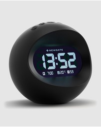 Newgate - Newgate Centre Of The Earth Lcd Alarm Clock Black