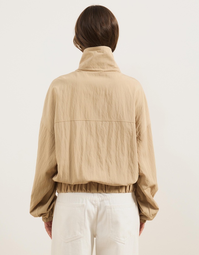 Atmos&Here - Elsie Lightweight Funnel Neck Track Jacket