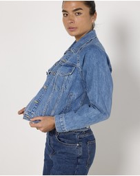 Cirkular - Pre-Loved - SLVRLAKE Silence Denim Jacket in Pacific