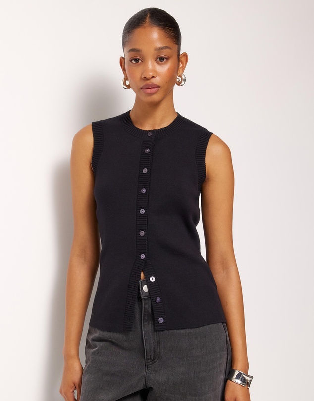 AERE - Niley Organic Cotton Vest