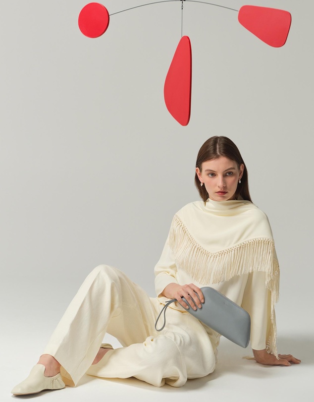 Oroton - Scarf Detail Top
