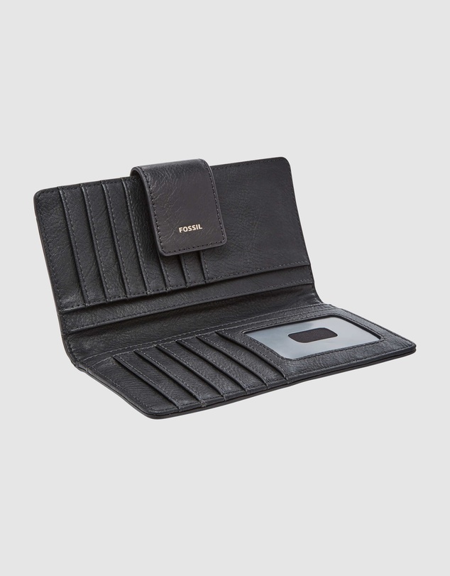 Fossil - Logan Black Tab Clutch