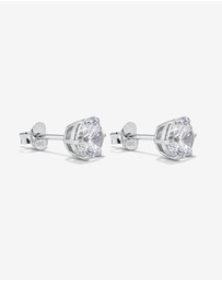 Michael Hill - 7.3mm Round Brilliant Cubic Zirconia Stud Earrings in Sterling Silver