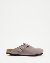 Birkenstock - Boston SFB Suede Leather Regular