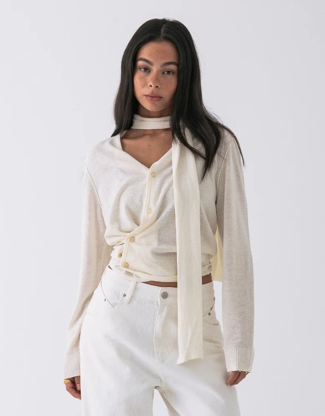 Style Addict - Camden Scarf Cardigan (Lightweight)