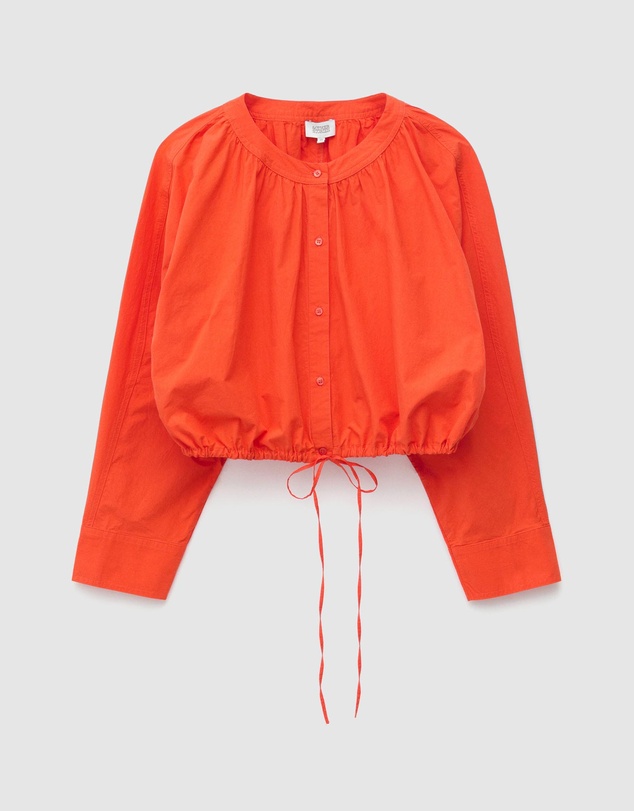 & Other Stories - Gathered Cotton Blouse