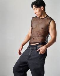TEAMM8 - Edge Net Muscle Tank