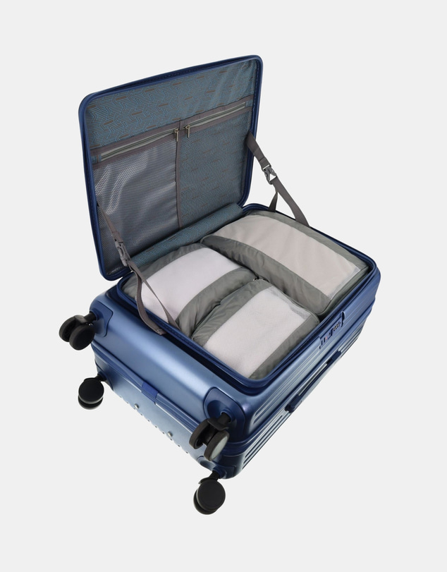 Pierre Cardin - Pierre Cardin Front-Opener Hard Shell Medium and Cabin 2-Piece Set Bundle