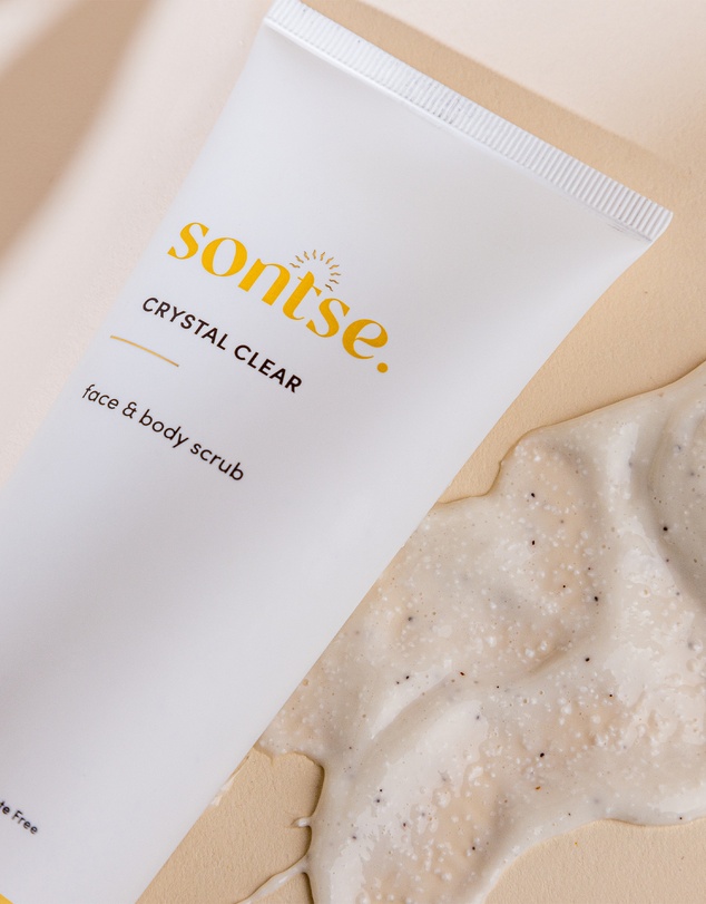 Sontse - Crystal Clear Face & Body Scrub