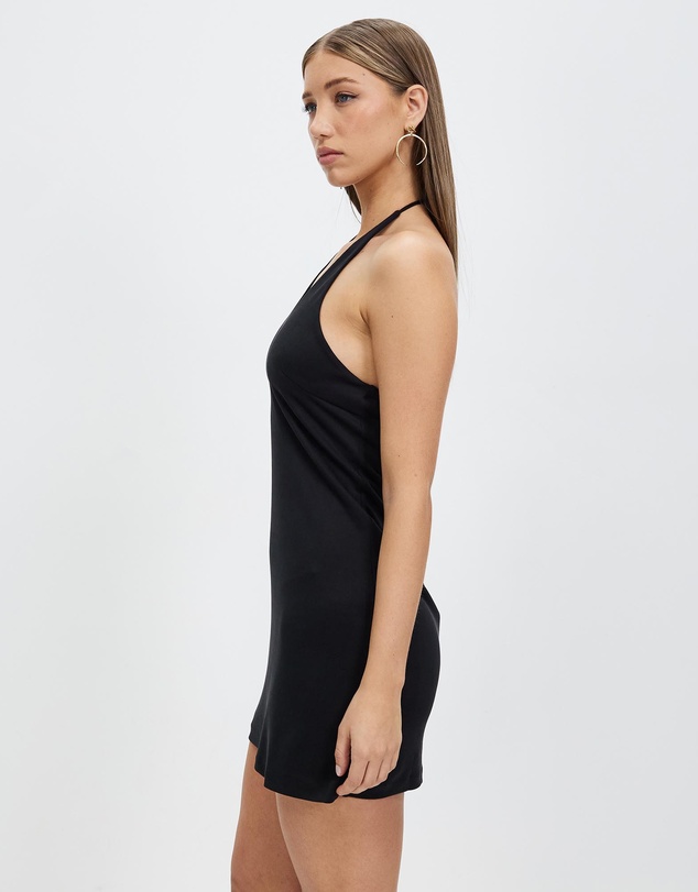 Third Form - Mode Halter Mini Dress