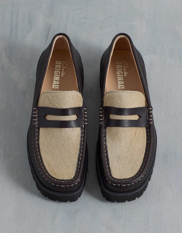 Clarks - Yukoner Penny (M) Brown Combi