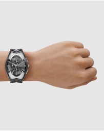 Diesel - Mercurial Silver Tone Chronograph Watch