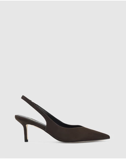 Siren - Yory Slingback Kitten Heels