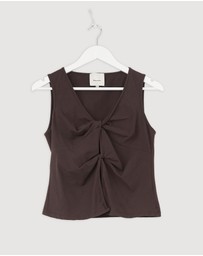 Revibe - Repaired Reformation Tefi Knit Top - AU L
