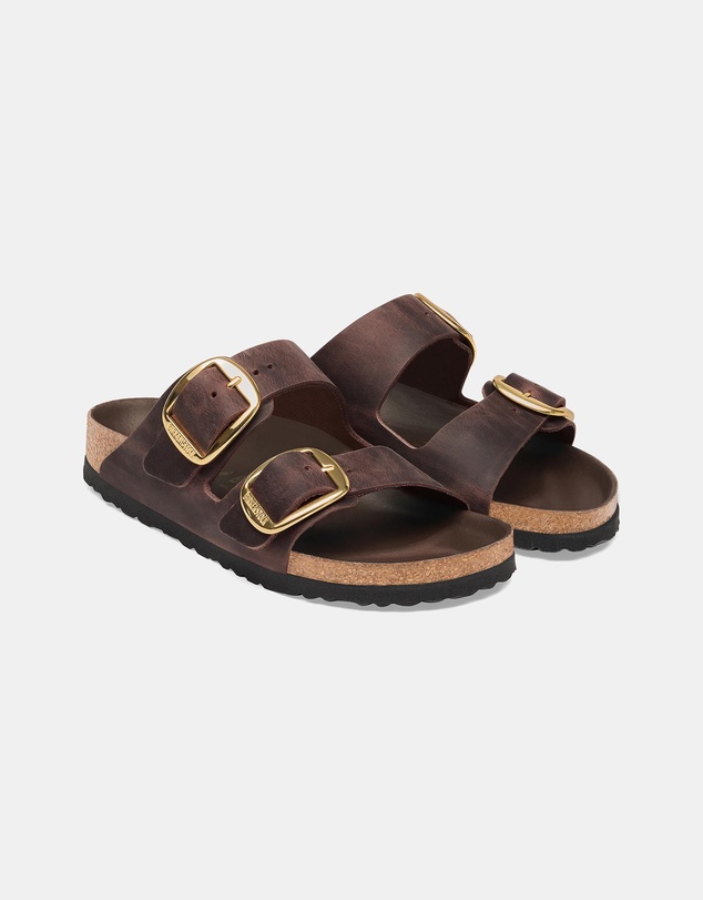 Birkenstock - Arizona Big Buckle Habana Oiled Leather Regular - Women's