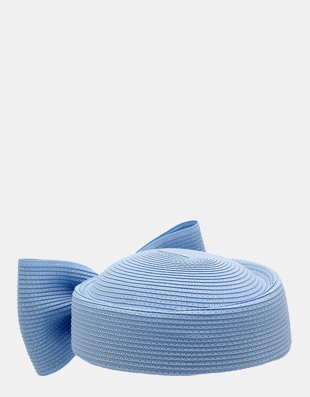 Morgan & Taylor - Tara Racewear Pillbox Hat in Blue