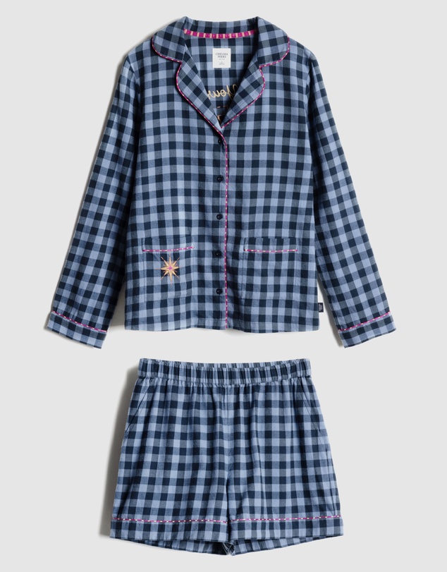 Chelsea Peers - Organic Cotton Dragon Hero Short Pyjama Set