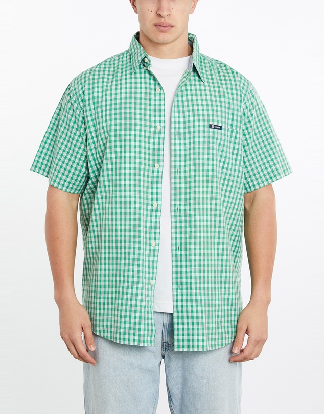 Vintage by The Real Deal - Pre Loved - Vintage Chaps Ralph Lauren Short Sleeve Button Up Shirt
