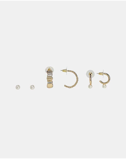 ALDO - Cirahar Multipacks Pearl Earrings