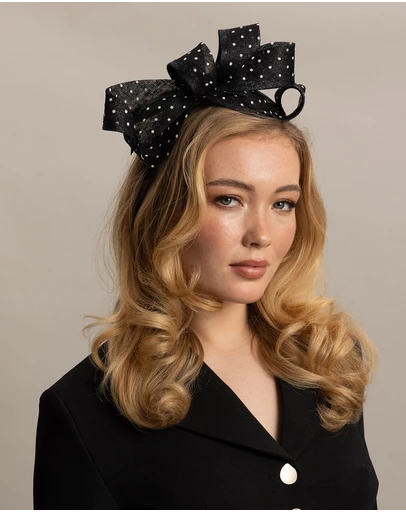 Morgan & Taylor - Sadie Fascinator in Black
