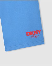 DKNY - Logo Bermuda Shorts - Kids-Teens